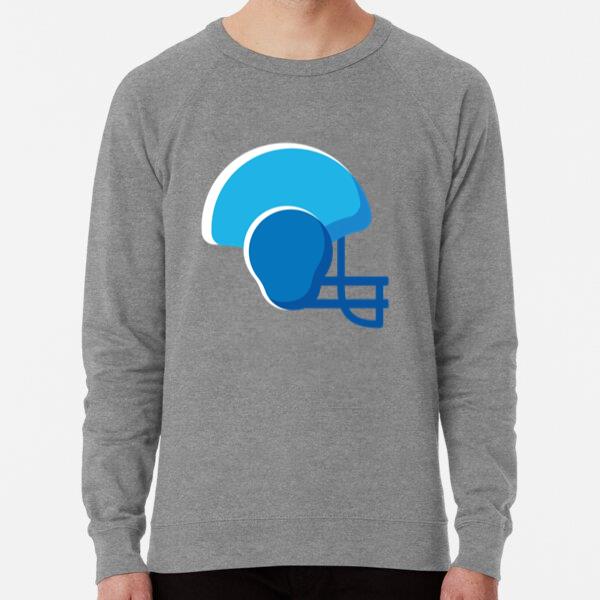 American Football Helmet Flat Icon Football Loose Fit Sweatshirt