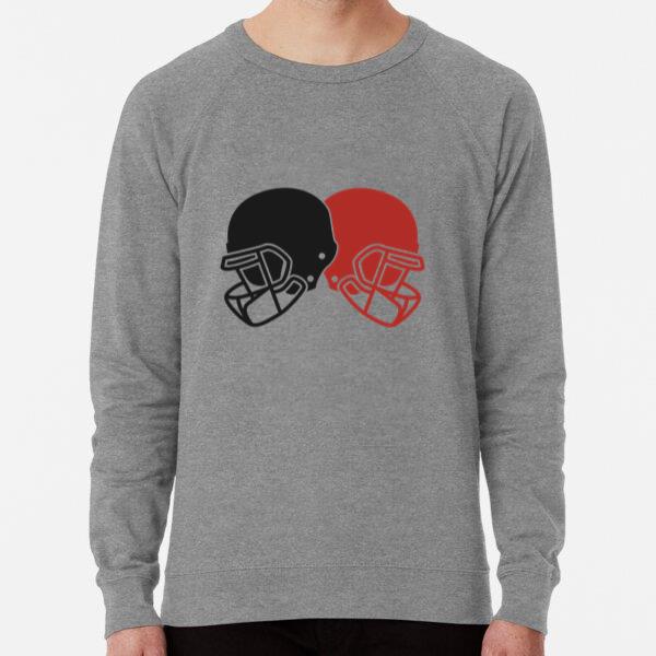American Football Helmets Cut Out Loose Fit Sweatshirt