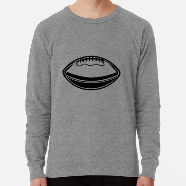 American Football Horizontal High Contrast Loose Fit Sweatshirt