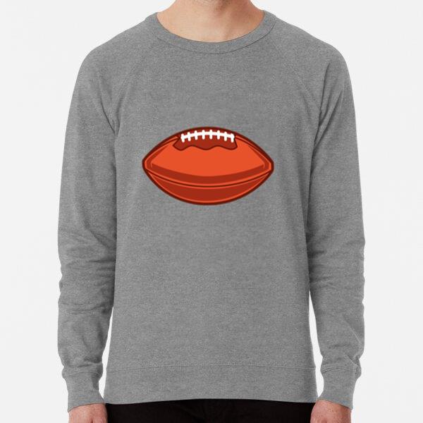 American Football Horizontal Illustration Loose Fit Sweatshirt