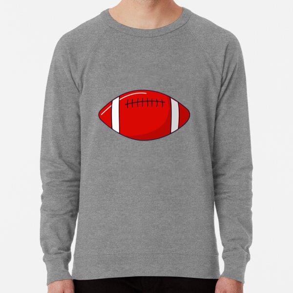 American Football Illustration Loose Fit Sweatshirt