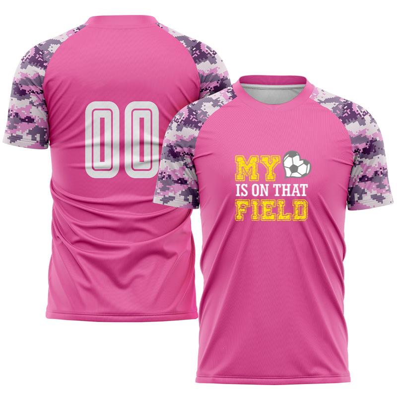 My Heart Is On That Field Soccer Ball Mom Mothers Day Classic Soccer Jersey