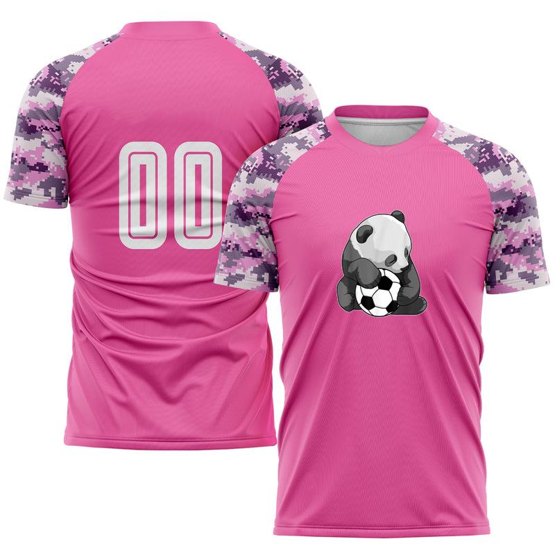 Panda Soccer Player Sports Classic Soccer Jersey