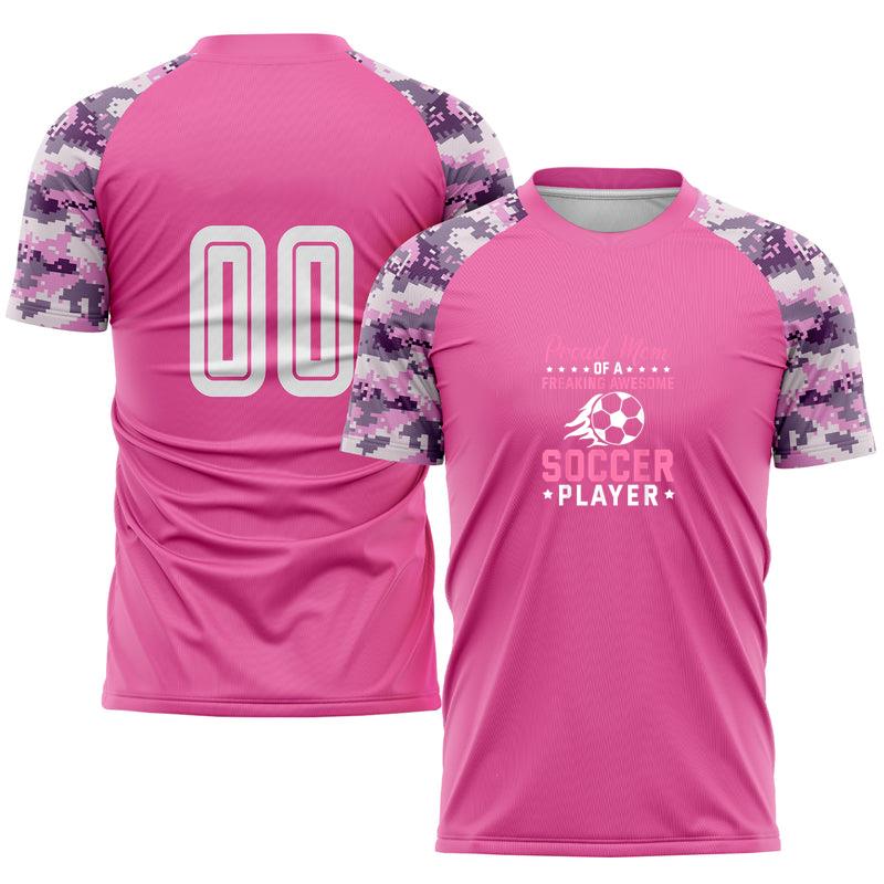 Pround Mom Of Soccer Player Classic Soccer Jersey