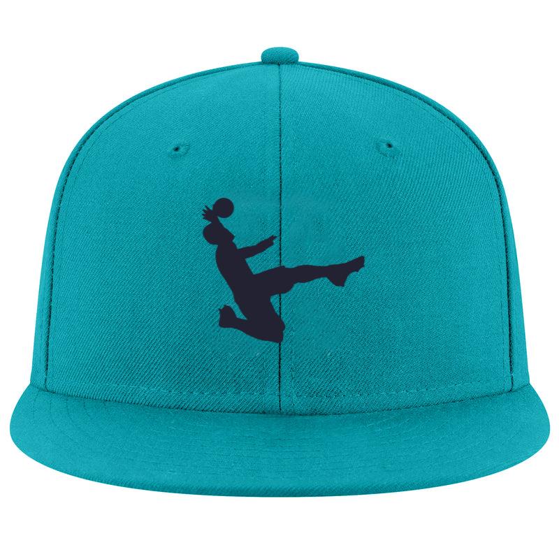 Soccer Player Goalkeeper Silhouette Svg Snapback Hat 