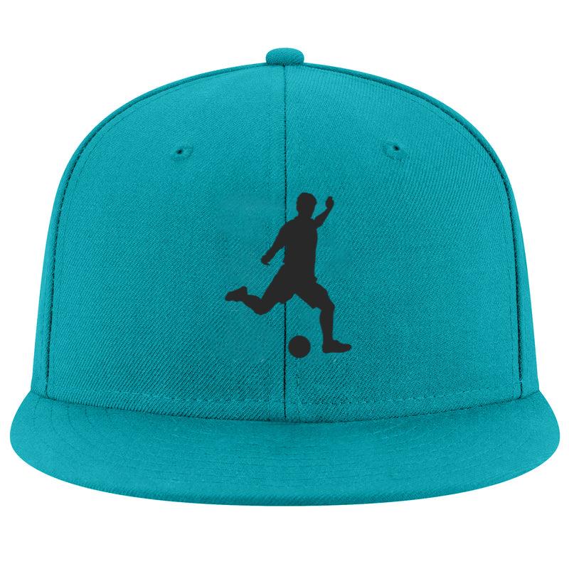 Soccer Player Hitting Snapback Hat 