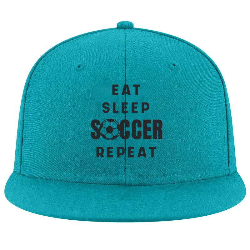 Soccer Routine Lettering Snapback Hat 