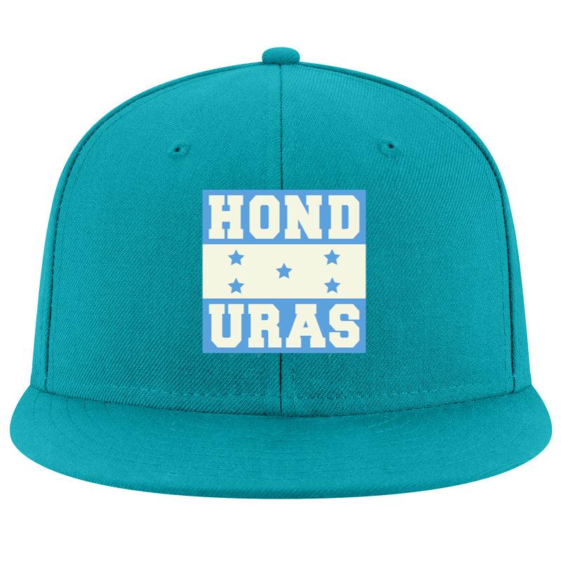 Soccer Sticker Allusive To Honduras Snapback Hat 